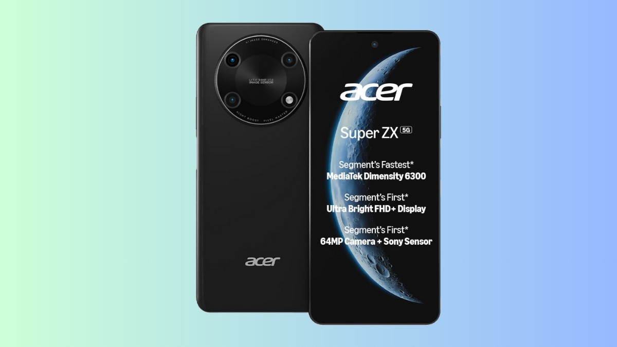 Acer Super ZX 5G Features