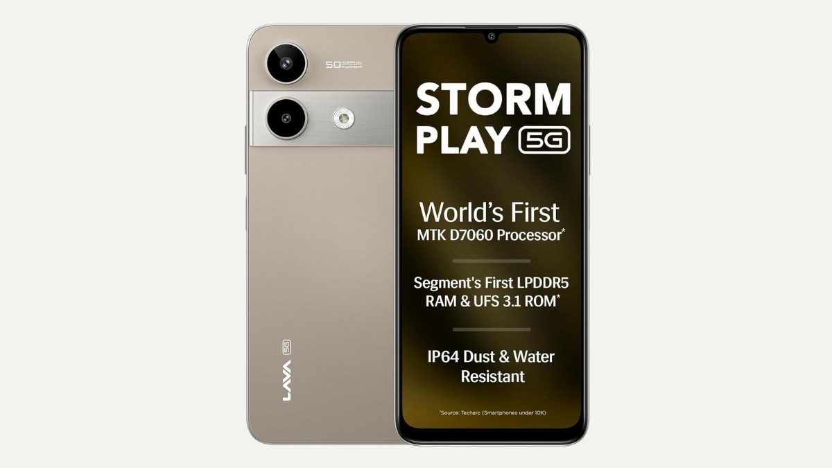 Lava Storm Play 5G Smooth Performance