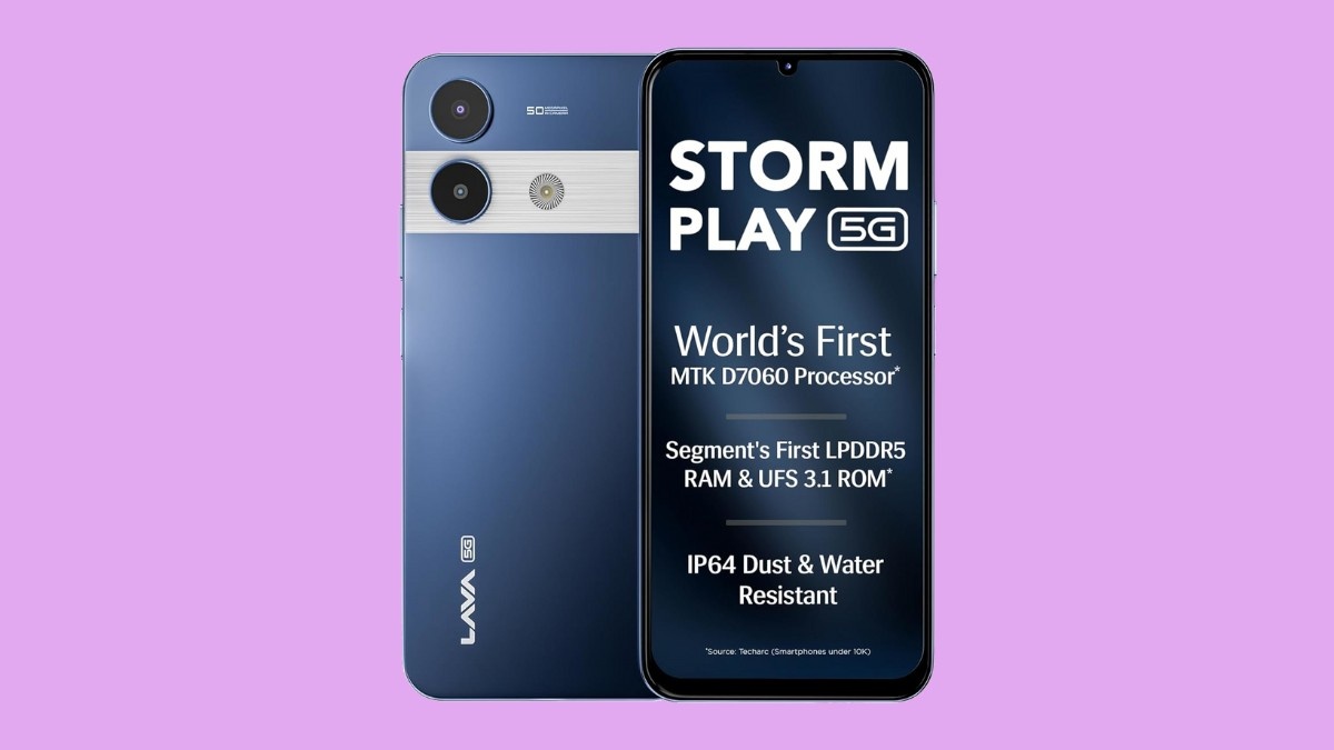 Lava Storm Play 5G: Best Affordable 5G Phone Under ₹10,000