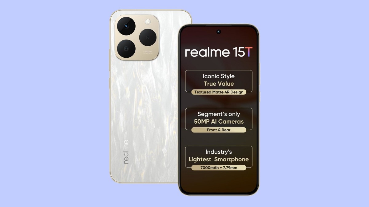 Realme 15T Features