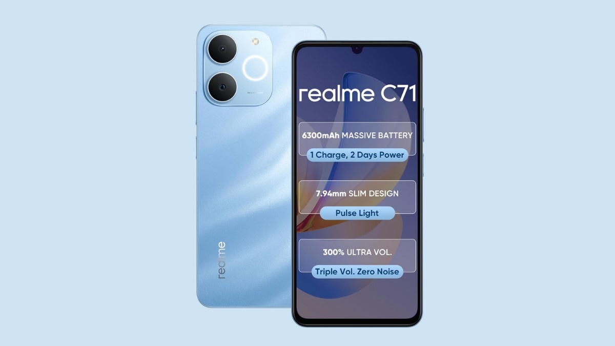 Realme C71: Affordable Phone with 6300mAh Battery and 50MP Camera