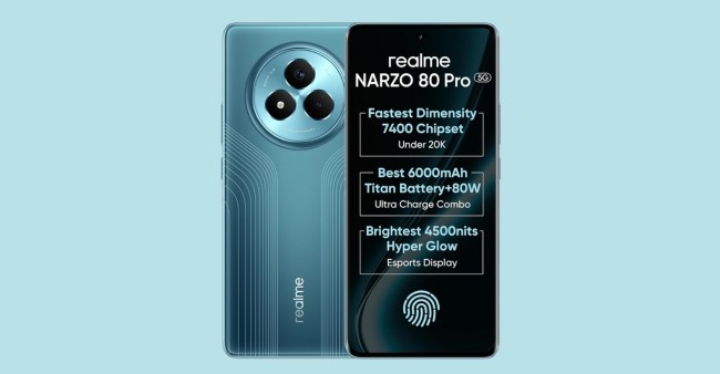 Realme NARZO 80 Pro: Power and Style Under ₹18,000 Realme NARZO 80 Pro: Power and Style Under ₹18,000