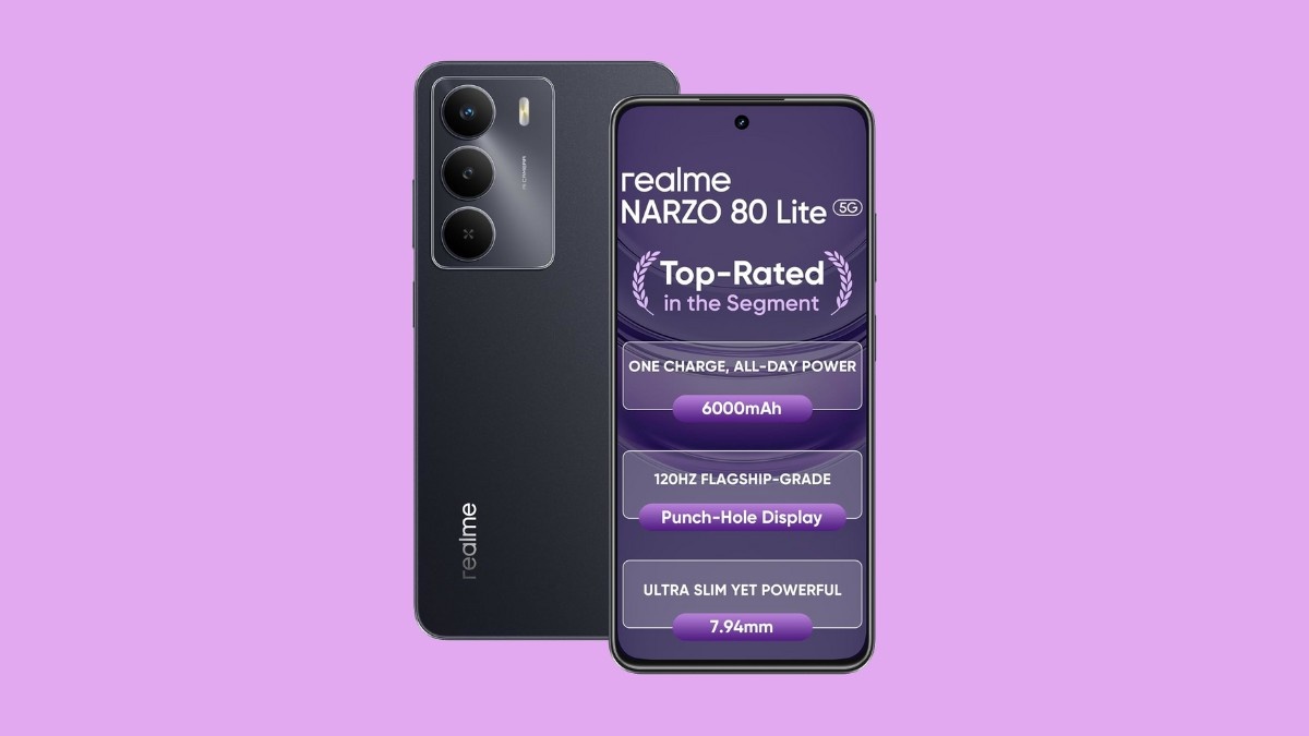 Realme NARZO 80 Features