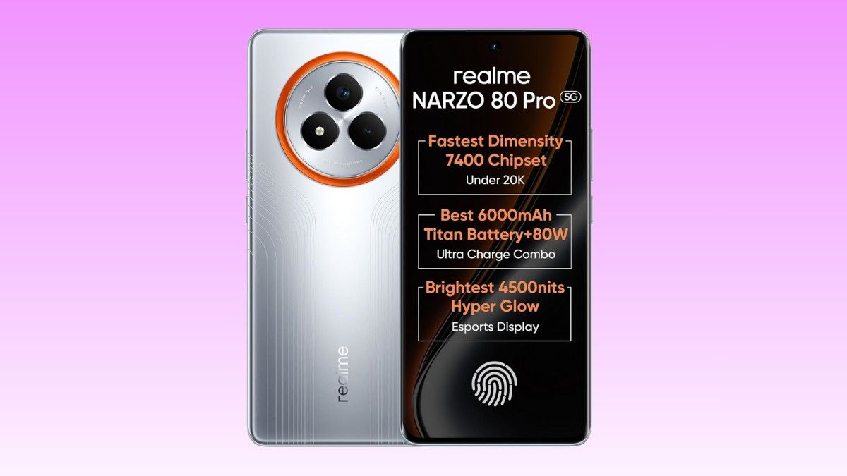 Realme NARZO 80 Features
