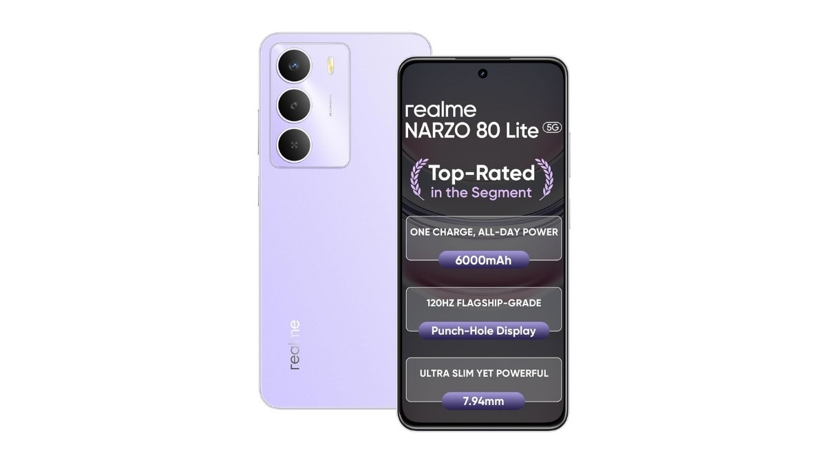 Realme NARZO 80 Lite 5G: Affordable 5G Phone with Long Battery Life