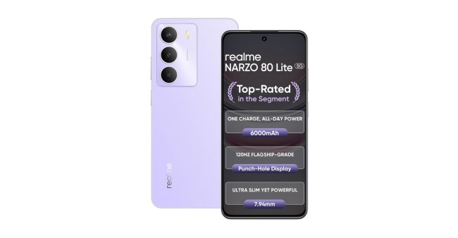 Realme NARZO 80 Lite 5G: Affordable 5G Phone with Long Battery Life