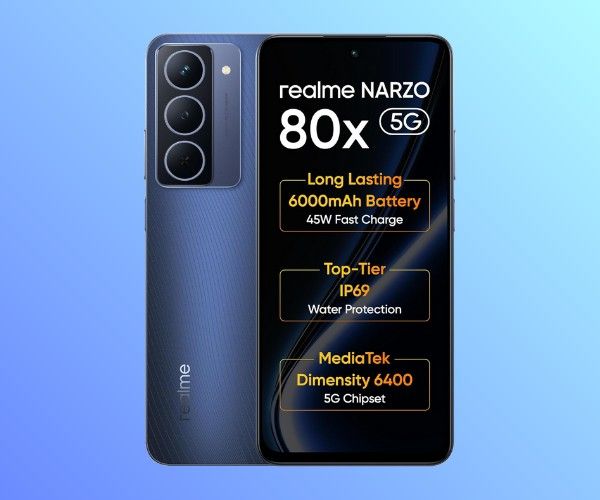 Realme Narzo 80x: Stylish, Powerful, and Packed with Features Under ₹13,000