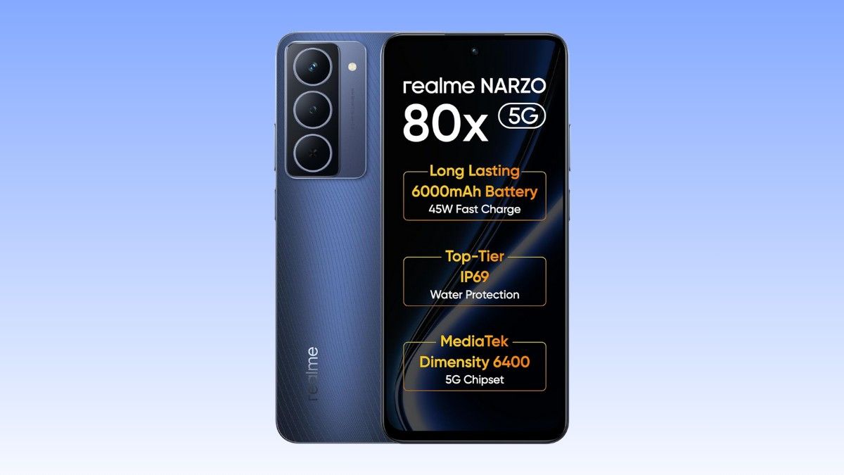 Realme Narzo 80x: Stylish, Powerful, and Packed with Features Under ₹13,000