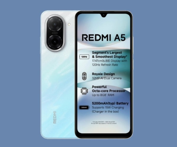 Redmi A5: Stylish Budget Smartphone with Android 15 Go Edition Redmi A5: Stylish Budget Smartphone with Android 15 Go Edition