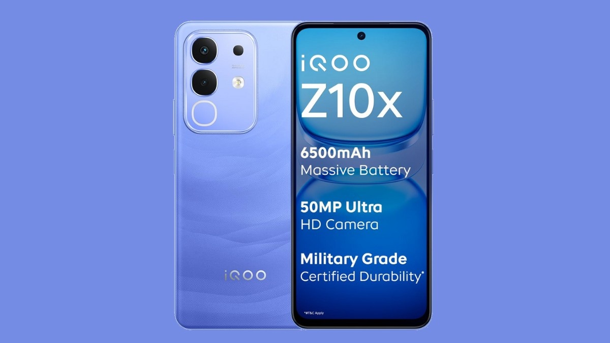 Vivo iQOO Z10x 5G: A Budget Beast with 6500mAh Battery and 4K Camera
