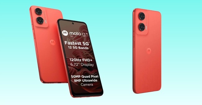 Motorola Moto G35: Big Display, Strong Battery & Android 14 at ₹18,999