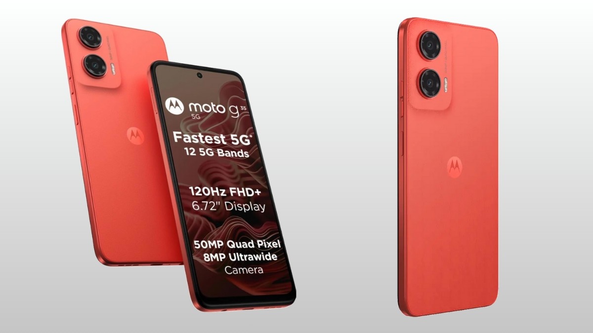 Motorola Moto G35: Big Display, Strong Battery & Android 14 at ₹18,999