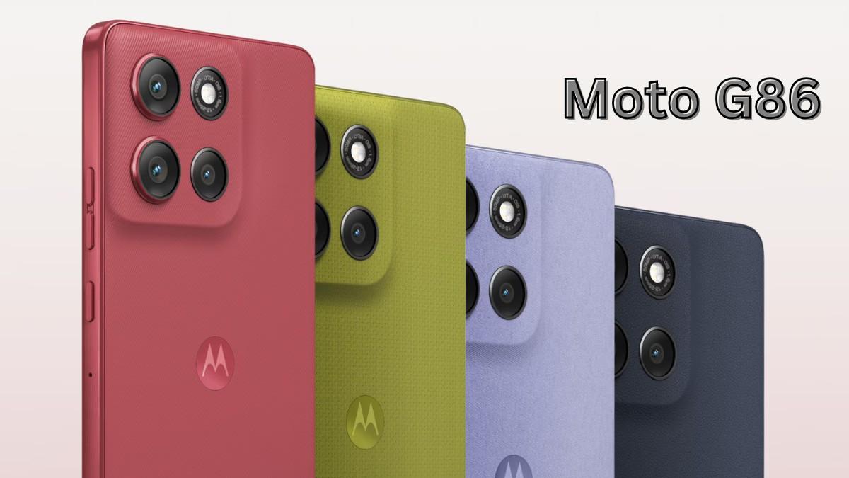 Moto G86 Big Battery, 50MP Camera, Affordable Price