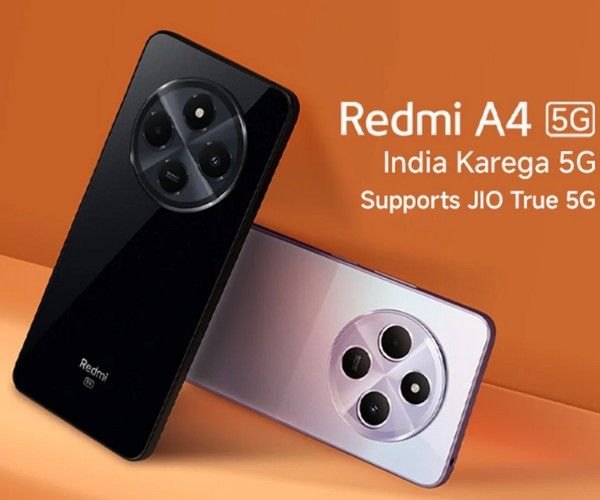 Xiaomi Redmi A4 5G: Big Display, 5G Power at Just ₹7,499