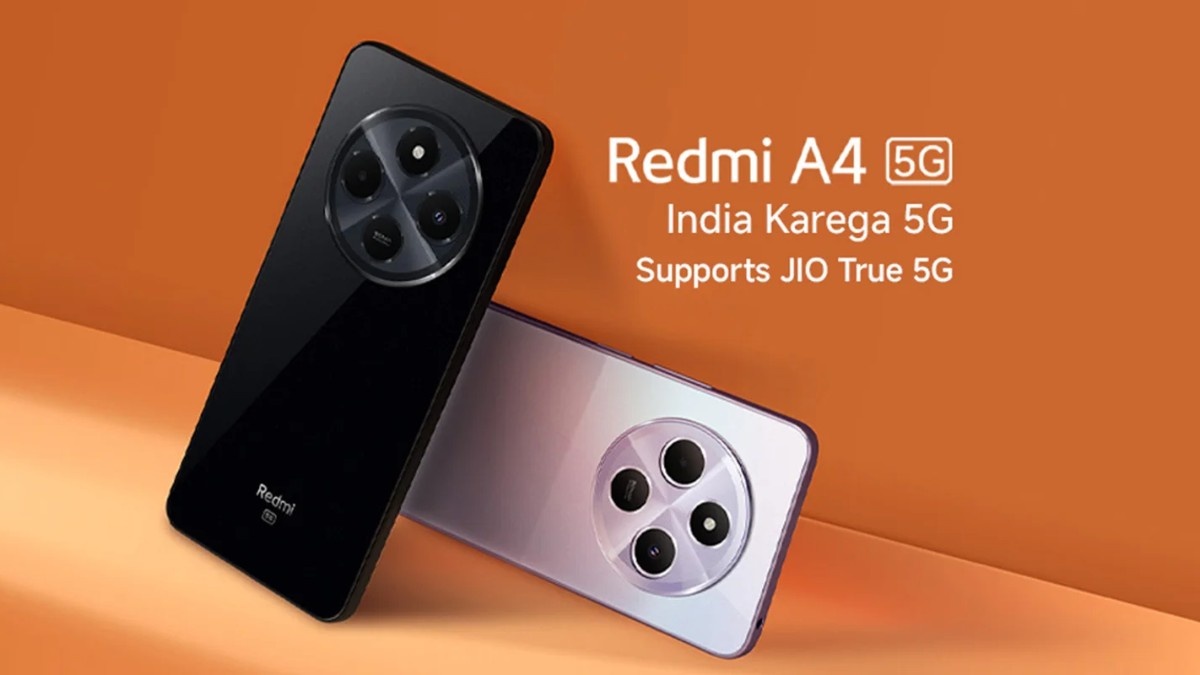 Xiaomi Redmi A4 5G: Big Display, 5G Power at Just ₹7,499